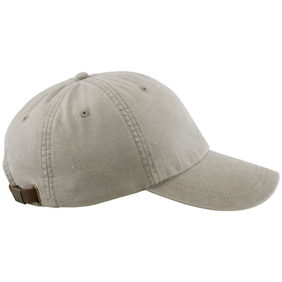 Adams 6-Panel Low Profile Cap, Stone, One-Size