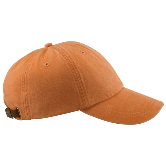 Adams LP101 Optimum-Solid Pgmt Cap-Tangerine-One Size Fits All