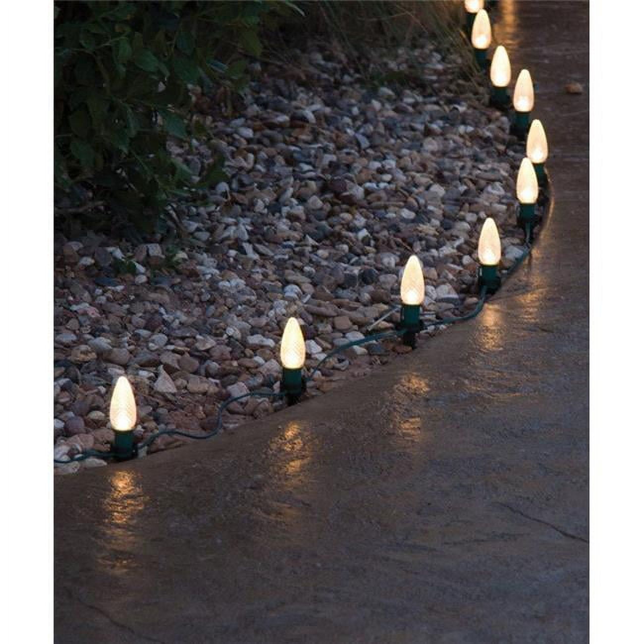 Adams 9130029551 Christmas Light Stakes, PVC, Green