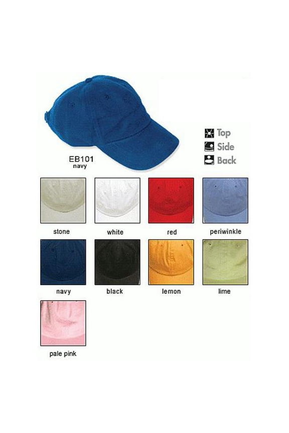 Men's Essentials Brushed Twill Hats - EB101