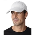 thumbnail image 1 of Adams ACSB101 Cotton Twill Pigment-Dyed Sunbuster Cap - White, 1 of 3