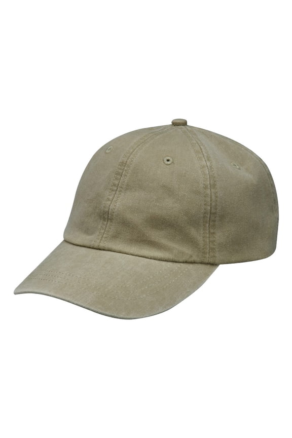 Adams AD969 6-Panel Low-Profile Washed Pigment-Dyed Cap (2 PACK)