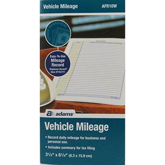 Adams AFR10W Mileage Journal (1)