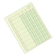thumbnail image 1 of Adams® Analysis Pad, 8 1/2" x 11", 100 Pages (50 Sheets), 4 Columns, Green, 1 of 4