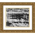 thumbnail image 1 of Adams, Ansel 18x15 Gold Ornate Wood Framed with Double Matting Museum Art Print Titled - Cliff dwellings, Mesa Verde National Park, Colorado, 1941, 1 of 4