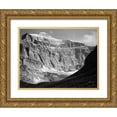 thumbnail image 1 of Adams, Ansel 24x19 Gold Ornate Wood Framed with Double Matting Museum Art Print Titled - View from Going-to-the-Sun Chalet, Glacier National Park - National Parks and Monuments, Montana, 19, 1 of 4
