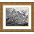 thumbnail image 1 of Adams, Ansel 24x20 Gold Ornate Wood Framed with Double Matting Museum Art Print Titled - Going-to-the-Sun Mountain, Glacier National Park, Montana - National Parks and Monuments, 1941, 1 of 4
