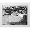 thumbnail image 1 of Adams, Ansel 32x26 White Modern Wood Framed Museum Art Print Titled - Moraine, Rocky Mountain National Park, Colorado, ca. 1941-1942, 1 of 4