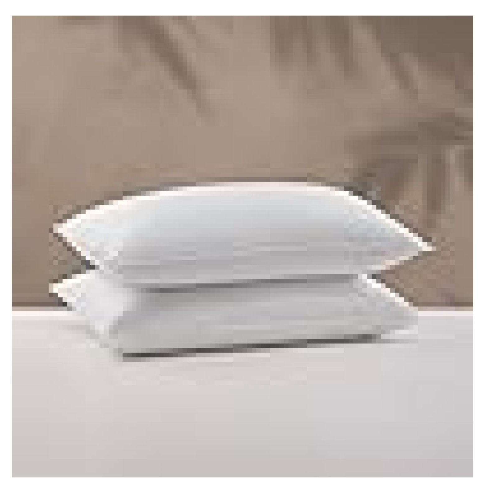 Crescent 100% Pure Natural Cotton Standard Pillow Shams - Hypoallergenic, 200 TC, Black - Ultra Soft & Breathable