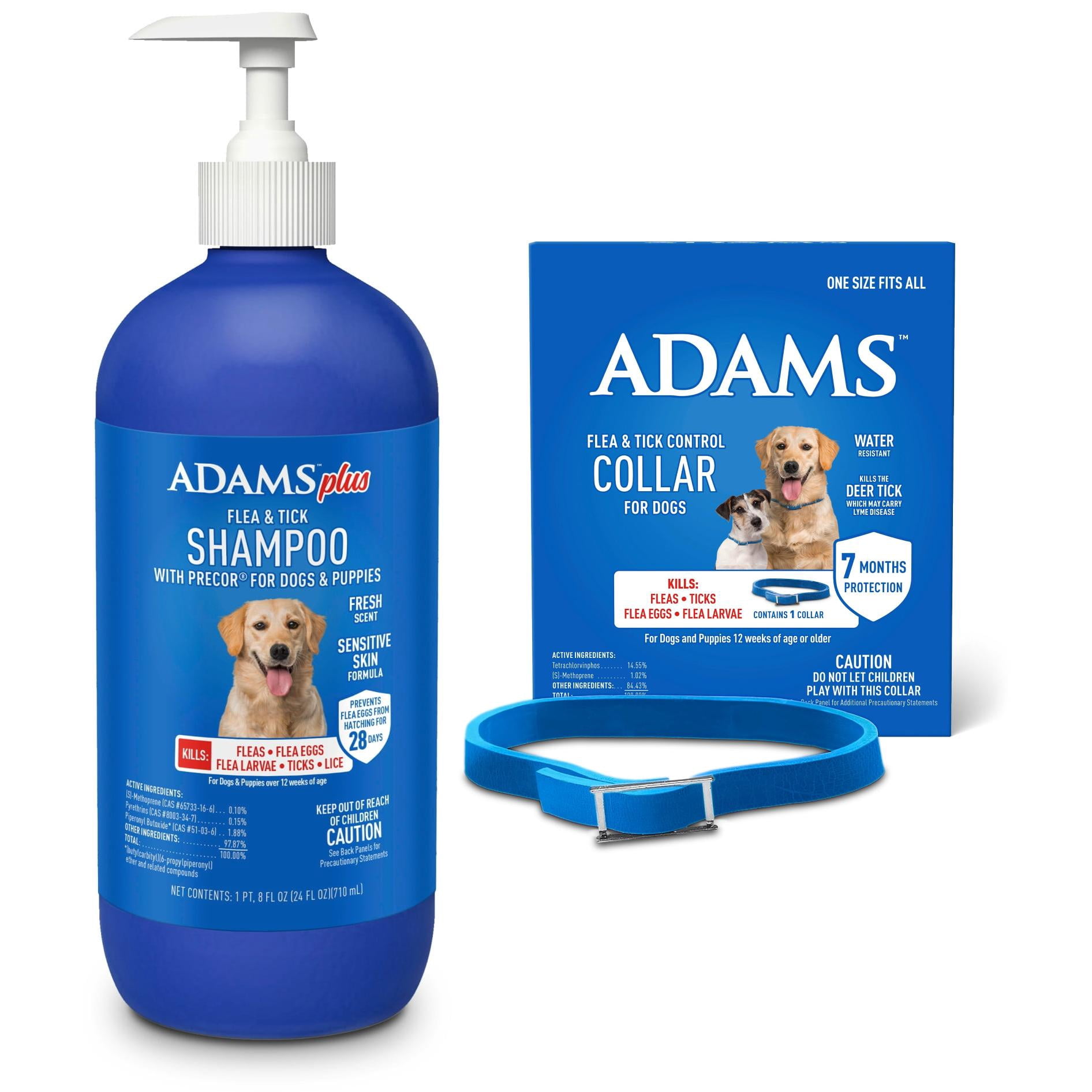 Adams Blue Collar and Precor Shampoo