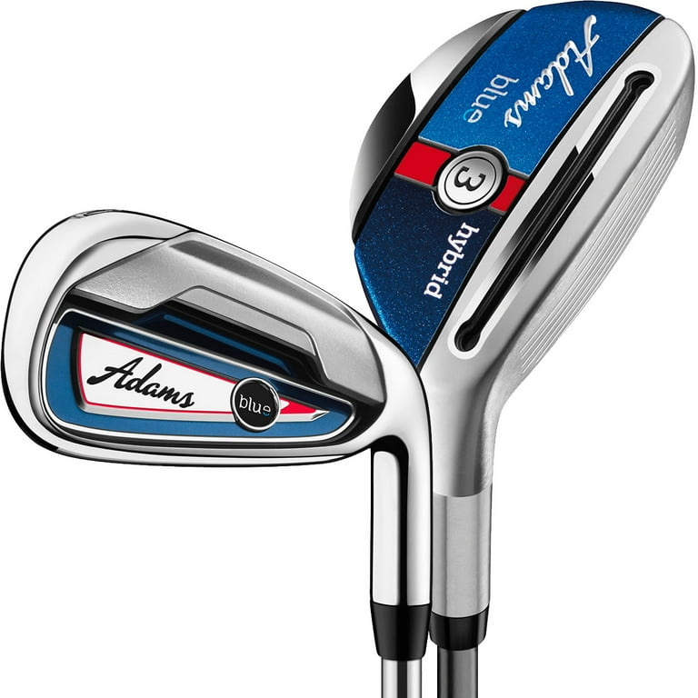 Adams Golf - Adams Golf ユーティリティ　ハイブリッド　３本セット Adams Blue Combo Iron Set 3H+4H+5-PW (Steel, STIFF) Golf NEW
