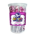thumbnail image 1 of Adams & Brooks Dark Pink & White Raspberry Mini Unicorn Pop - 24 Count Tub, 1 of 1