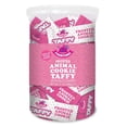 thumbnail image 1 of Adams & Brooks Fairtime Frosted Animal Cookie Flavored Taffy – Individually Wrapped Candy, Bulk Candy, Pinata Candy – Kosher Candy, 21 Ounce Tub, 1 of 5