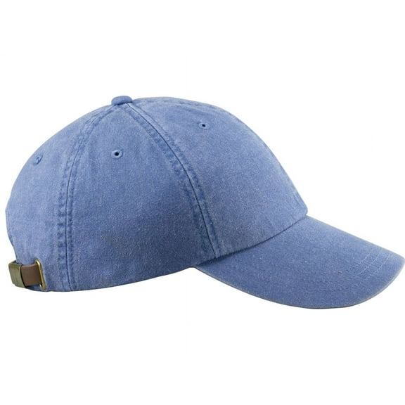 Adams Cap Baseball Hat AD969 6-Panel Low-Profile Washed Pigment