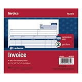 Adams® Carbonless Invoice Unit Sets, 2-Part, 8 1/2" x 7 7/16 ...