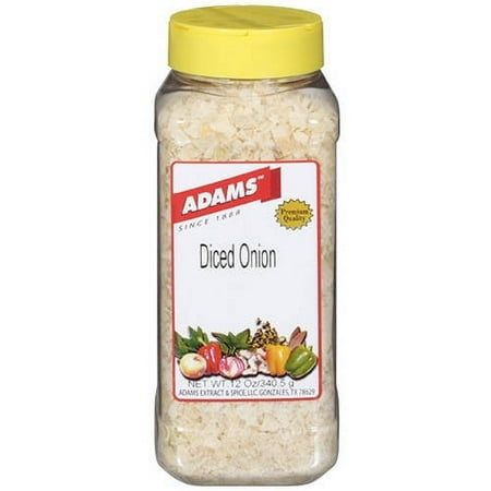 Adams Diced Onion, 12 oz