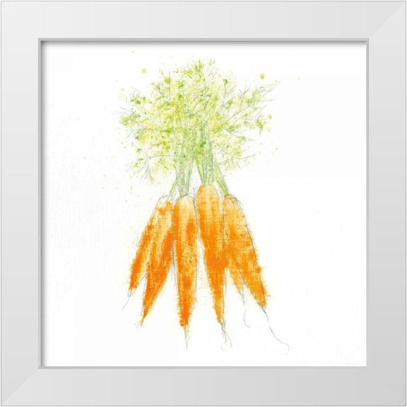 Adams, Emily 12x12 White Modern Wood Framed Museum Art Print Titled - Garden Delight VIII