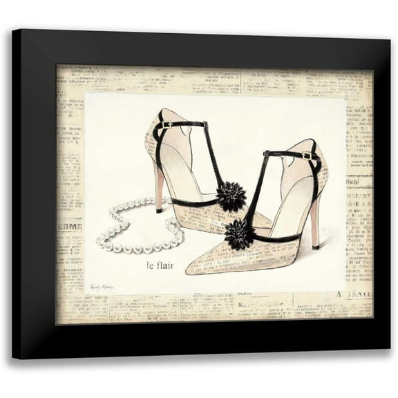Adams, Emily 14x12 Black Modern Framed Museum Art Print Titled - From Emilys Closet I