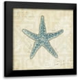 thumbnail image 1 of Adams, Emily 15x15 Black Modern Framed Museum Art Print Titled - Beach Treasures II, 1 of 5