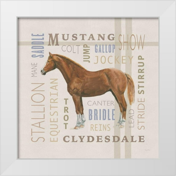 Adams, Emily 15x15 White Modern Wood Framed Museum Art Print Titled - Natural Charm IV