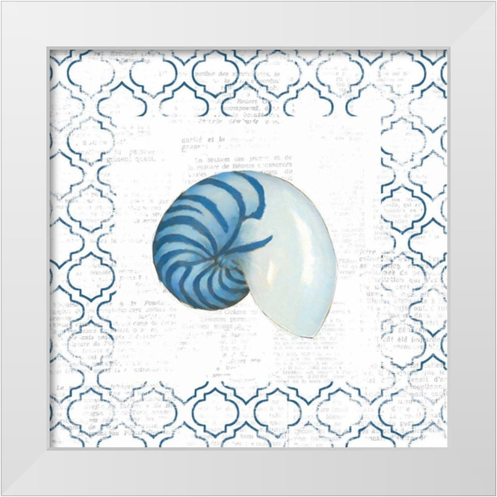 Adams, Emily 15x15 White Modern Wood Framed Museum Art Print Titled ...