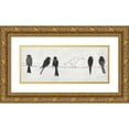 thumbnail image 1 of Adams, Emily 18x10 Gold Ornate Wood Framed with Double Matting Museum Art Print Titled - Catching Up I, 1 of 4