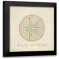 thumbnail image 1 of Adams, Emily 20x20 Black Modern Framed Museum Art Print Titled - Beach Treasures IV Christmas, 1 of 5