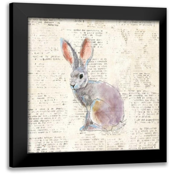 Adams, Emily 20x20 Black Modern Framed Museum Art Print Titled - Into the Woods I no Border