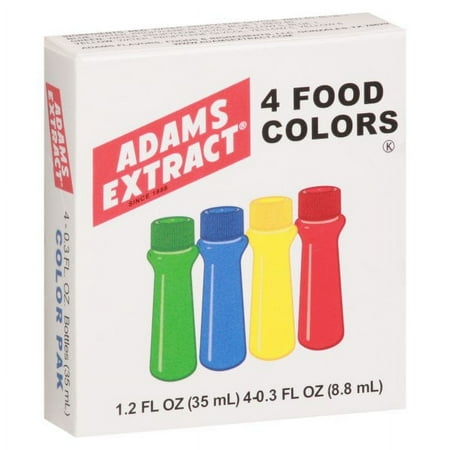 Adams Extract Color Pack Baking Supply, 1.16 fl oz
