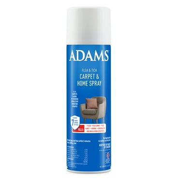 Adams Flea & Tick Carpet & Home Spray for Houses With Cats and Dogs, 16 Ounce Can