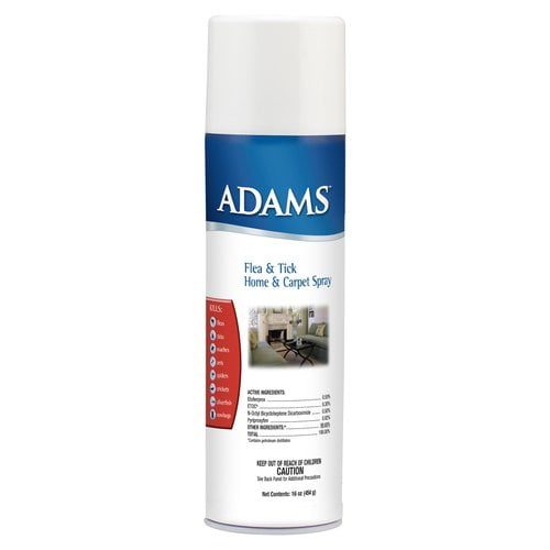 Adams Flea & Tick Home & Carpet Pest Repellant Spray, 16 oz