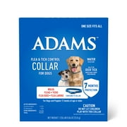 Adams Flea and Tick Control Collar for Dogs and Puppies (1 Pack)