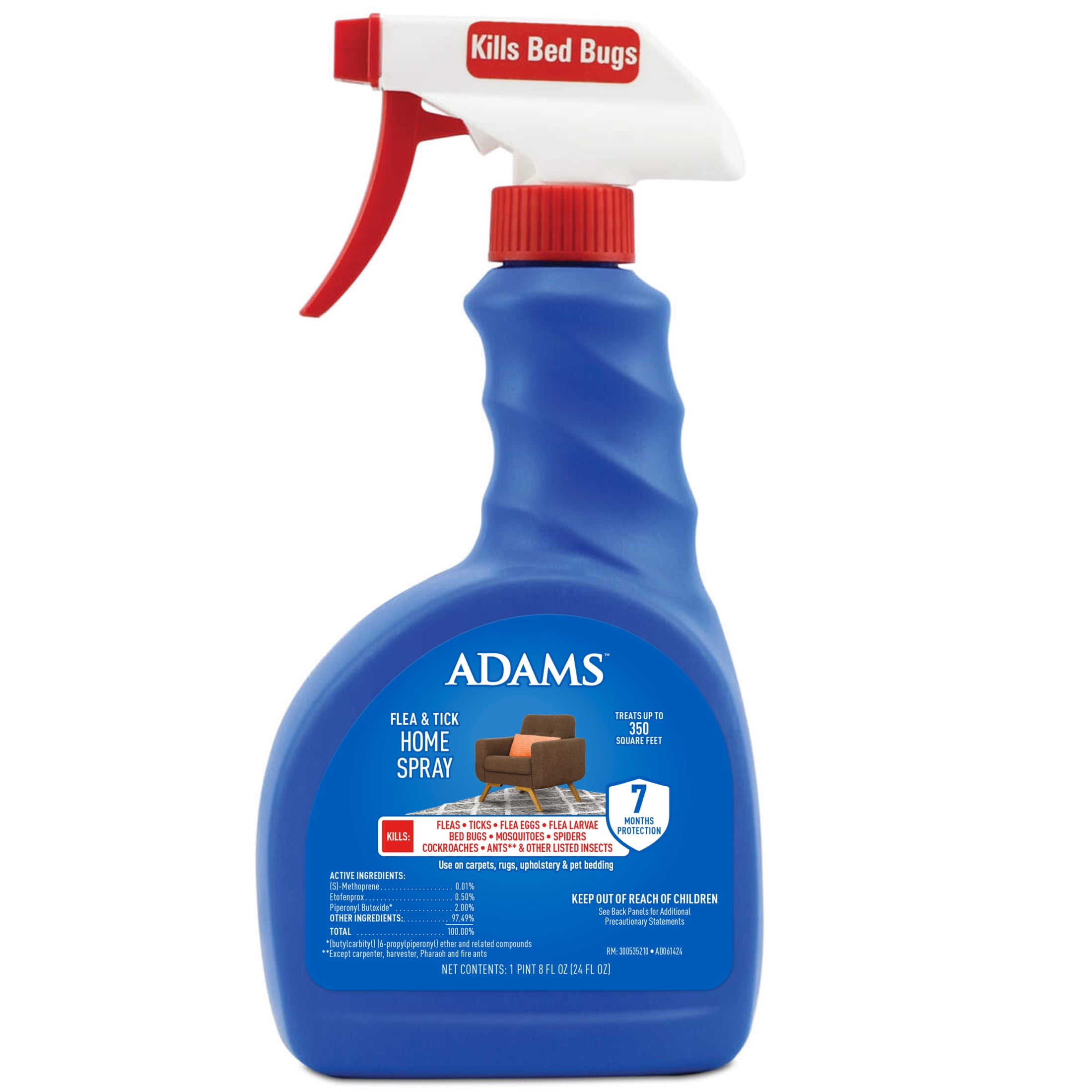 24 oz Fragrance Free Adams Flea and Tick Home Spray Jordan Ubuy
