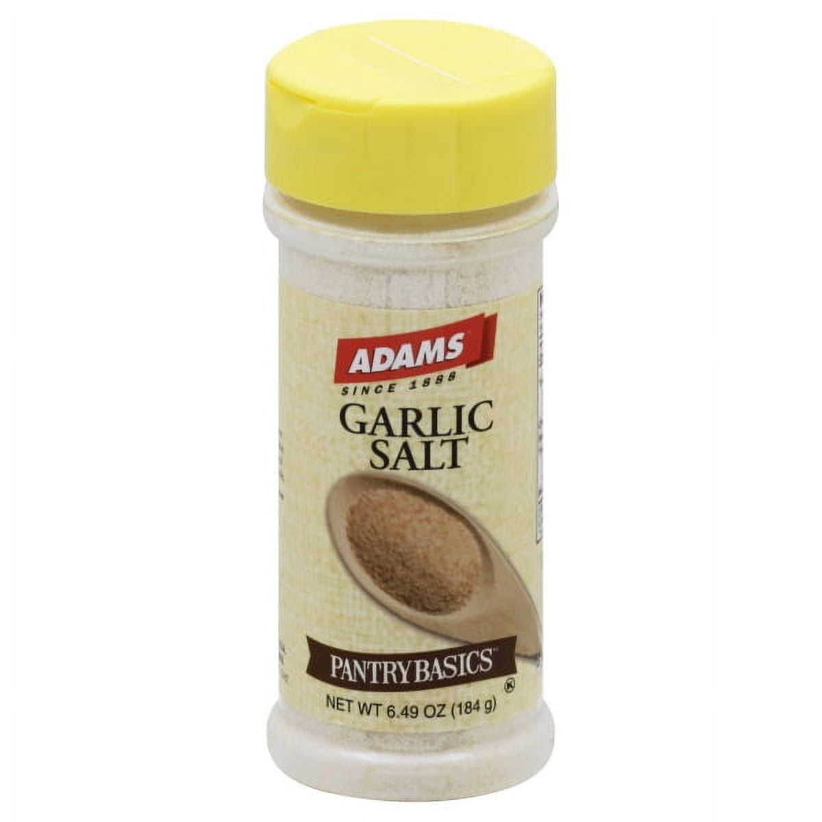 Adams Garlic Salt Spice, 6.49 oz - Walmart.com
