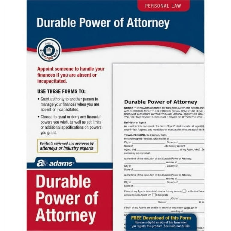 adams-general-power-of-attorney-forms-kit-legal-reference-tops-products-for-pc-walmart-com for Free General Power Of Attorney Form Printable Adams General Power of Attorney Forms Kit - Legal Reference, TOPS Products, For PC - Walmart.com for Free General Power Of Attorney Form Printable