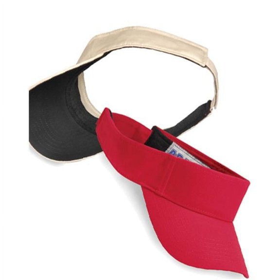 Adams Headwear  ACE AC101 Black Visor - One Size Fits All