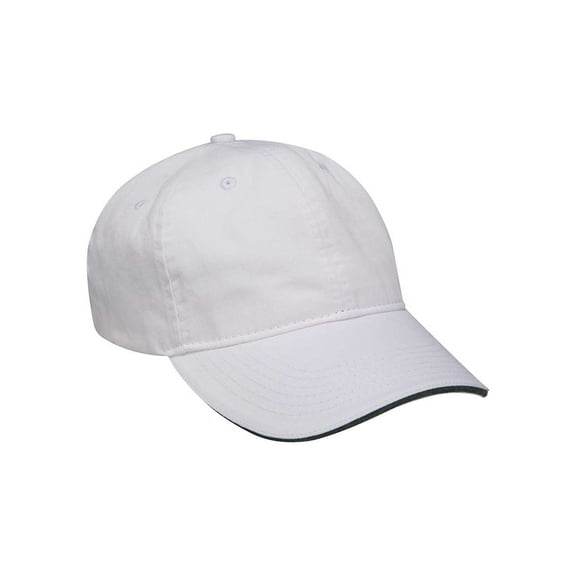 Adams - Icon Semi-Structured Sandwich Visor - LP107 - WHITE / BLACK - OS