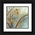 thumbnail image 1 of Adams, J. 15x15 Black Ornate Wood Framed with Double Matting Museum Art Print Titled - Fall Meadow III, 1 of 4