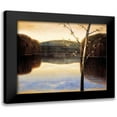 thumbnail image 1 of Adams, Justin 23x20 Black Modern Framed Museum Art Print Titled - Lakeside II, 1 of 5