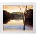 thumbnail image 1 of Adams, Justin 30x26 White Modern Wood Framed Museum Art Print Titled - Lakeside II, 1 of 4