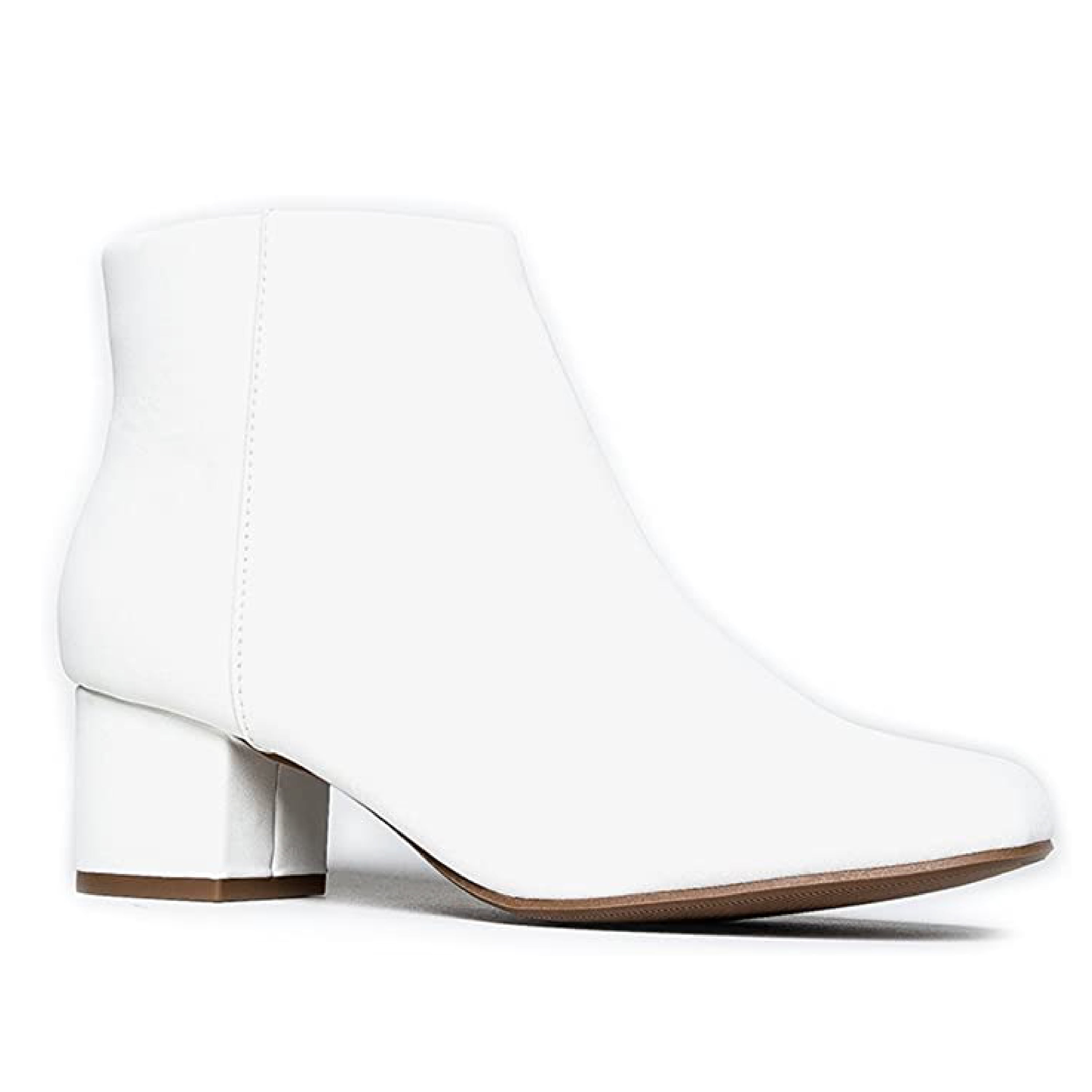 J. Adams Jody Ankle Bootie - Low Heel Zip Up Round Toe Stylish