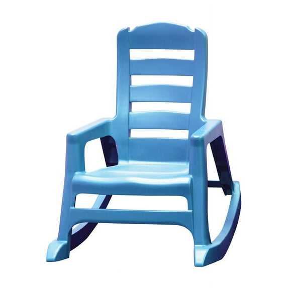 Adams Manufacturing Lil' Easy Kids Rocking Chair, Blue
