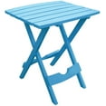 thumbnail image 1 of Adams Manufacturing Outdoor Traditional Folding Plastic End Table, Pool Blue, 1 of 2