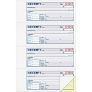 Adams Money/Rent Receipt Book - 200 Sheets - Tape Bound - 2 PartCarbonless Copy - 7.62" x 11" Sheet Size - White - 1 Each | Bundle of 2 Each