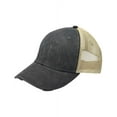 thumbnail image 1 of Adams OL102 Distressed Ollie Cap - Black Tan, 1 of 2