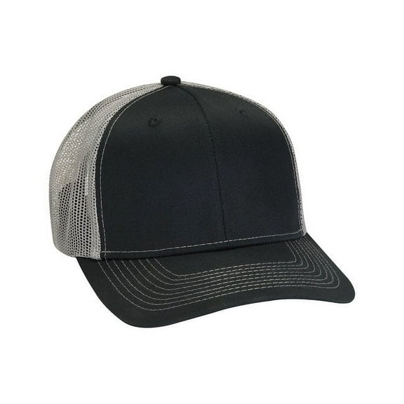 Adams PV112 Adult Eclipse Cap - Black Charcoal