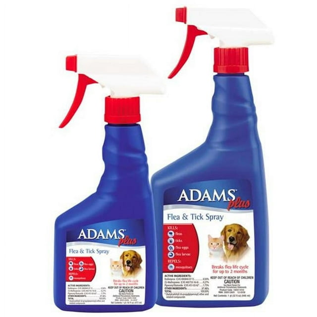 Adams Plus Flea And Tick Spray, 32 Ounce - Walmart.com