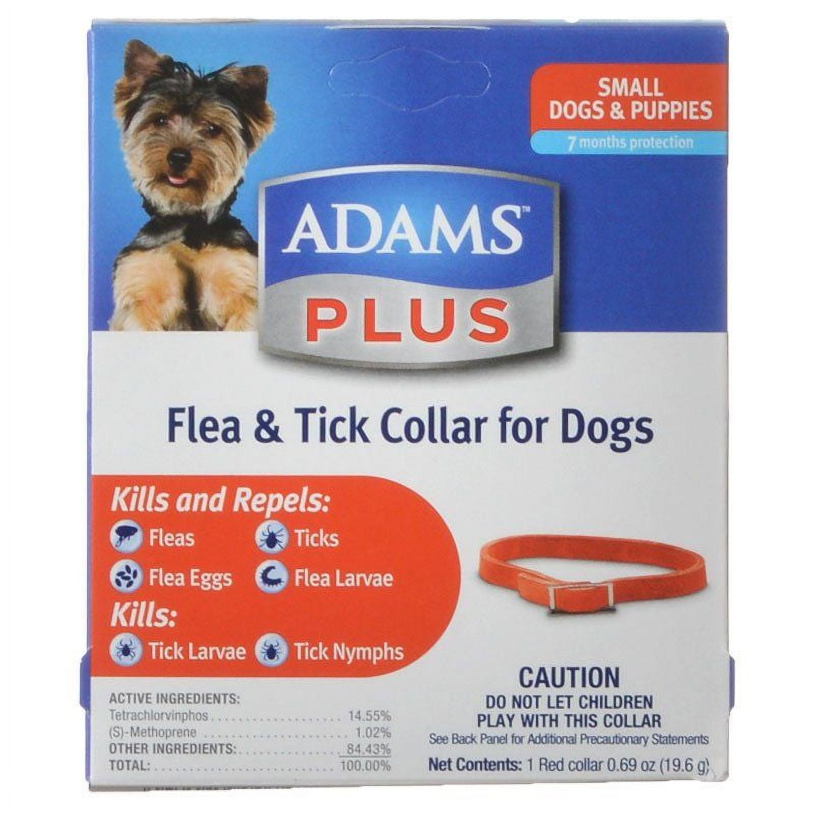 Adams Plus Flea & Tick Collar for Dogs [Dog, Flea & Tick Collars] Small