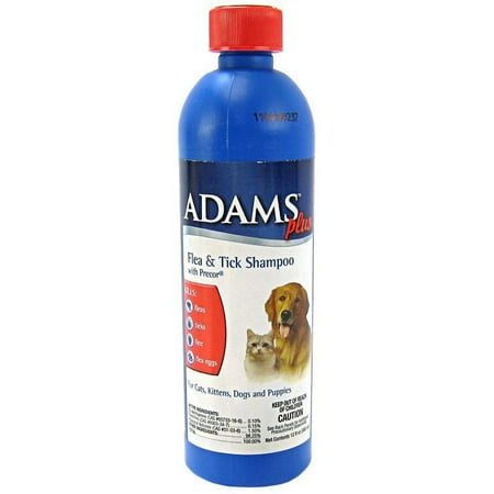 Adams Plus Flea & Tick Shampoo [Dog, Flea & Tick Shampoos] 12 oz