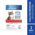 thumbnail image 1 of Adams Plus Flea & Tick Spot On for Cats & Kittens, 1 of 9
